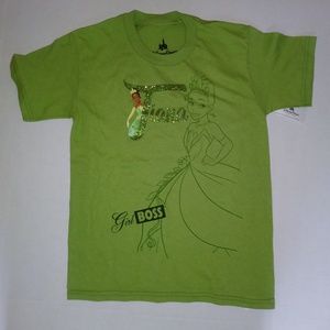 Disney Tiana - Girl Boss - Green T-Shirt